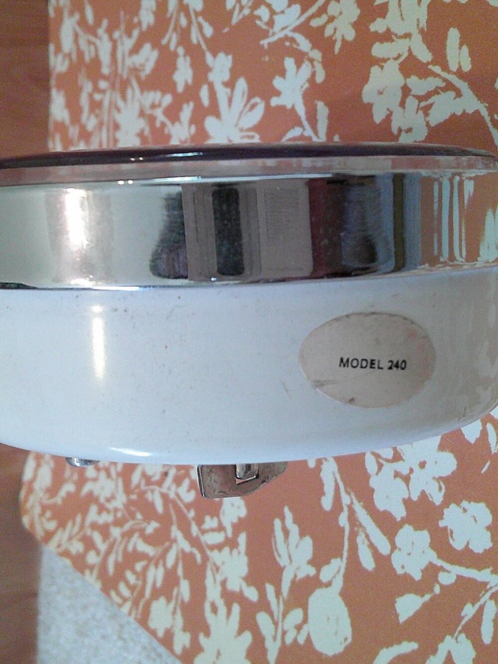 Vtg 1950's Aunt Jemima Cornmeal Clock WORKS, w/issues pls read... - Picture 4 of 8